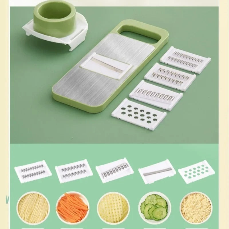 Multifunctional 5 in1 Vegetable Cutter