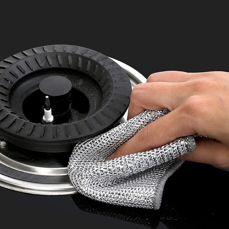 Steel Wire Rags for Kitchen Pack of 5pcs