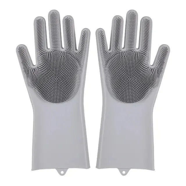 Silicon Magic Reuseable Dishwashing Gloves