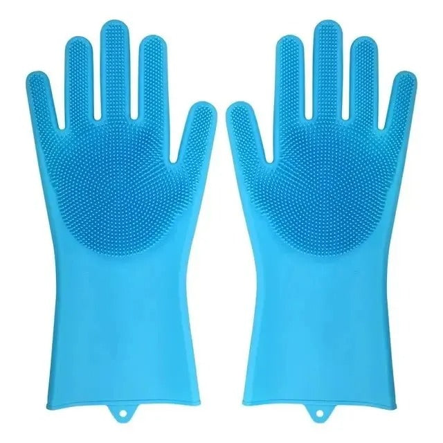 Silicon Magic Reuseable Dishwashing Gloves