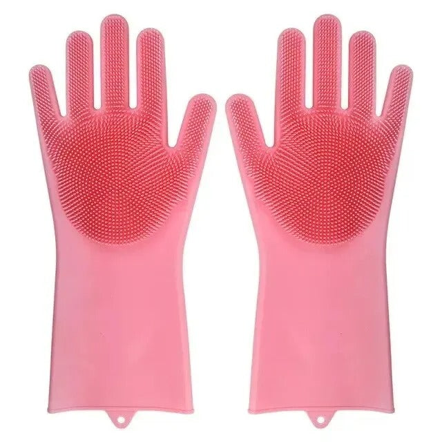 Silicon Magic Reuseable Dishwashing Gloves