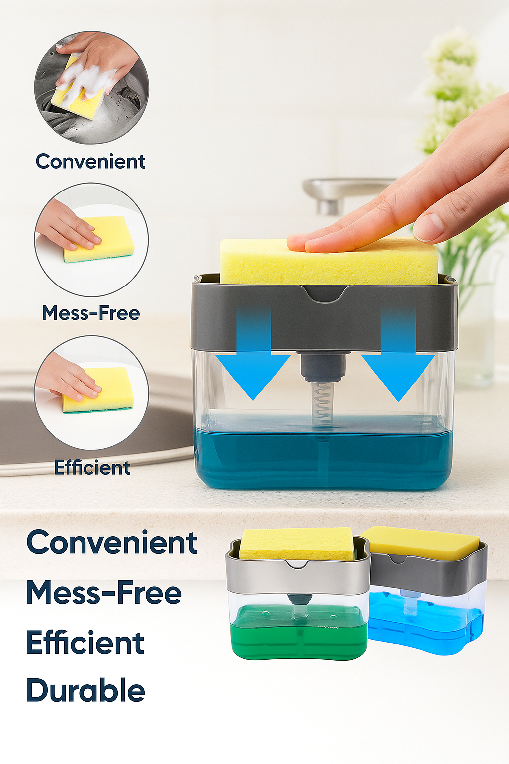 Sponage  Pump Dispenser for Dishwashing