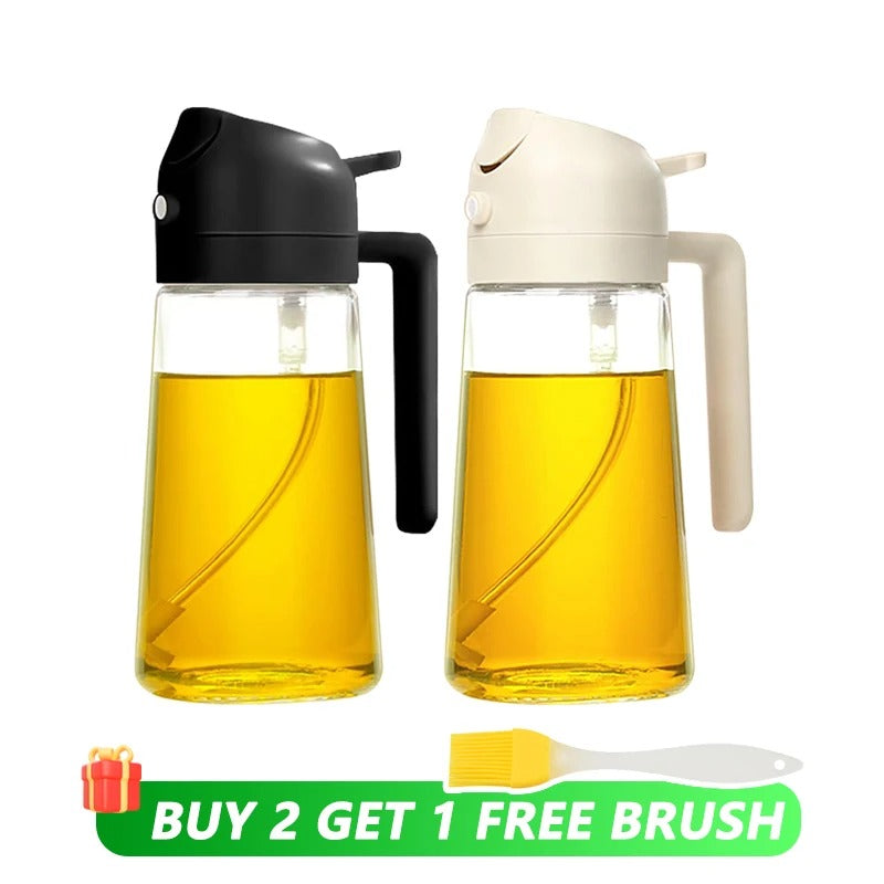 2 in 1 oil sprayer bottle